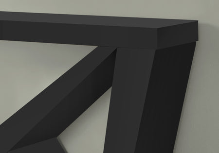 TABLE D'APPOINT - 48"L / CONSOLE D'ENTREE NOIRE 