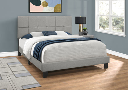 LIT - TAILLE QUEEN / LINGE GRIS 