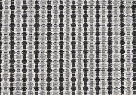 COUSSIN - 18"X 18" / GRIS PÂLE / POIS ABSTRAIT NOIR / 1PC