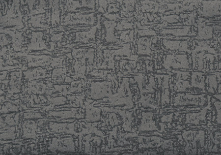 COUSSIN - 18"X 18" / VELOURS MOSAIQUE GRIS FONCE / 2PCS
