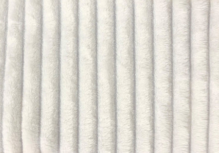 COUSSIN - 18"X 18" / STYLE CÔTELÉ ULTRA DOUX IVOIRE / 1PC