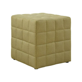 POUF - TISSU ASPECT LIN OU CLAIR 
